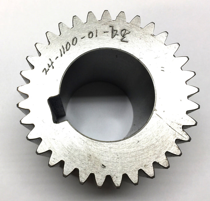 Worthington 3-1/2" x 2-1/2" Gear 1.85" Bore with Keyway 2411000113 NOS
