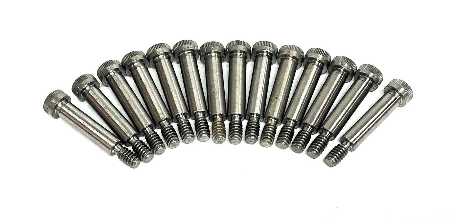 Unbranded 18-8 Shoulder 1/4X1 Inch [Lot of 14] NOS