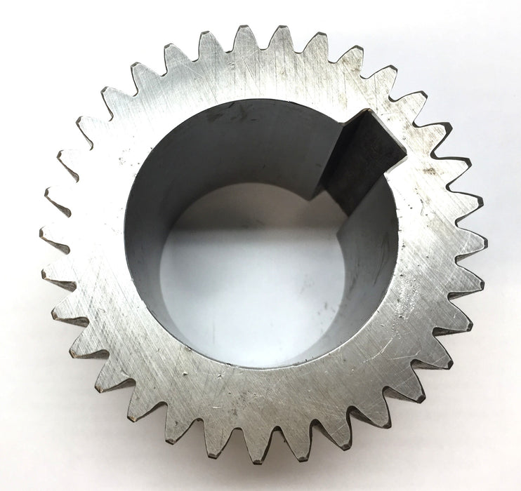 Worthington 3-1/2" x 2-1/2" Gear 2.18" Bore with Keyway 2411000113 NOS