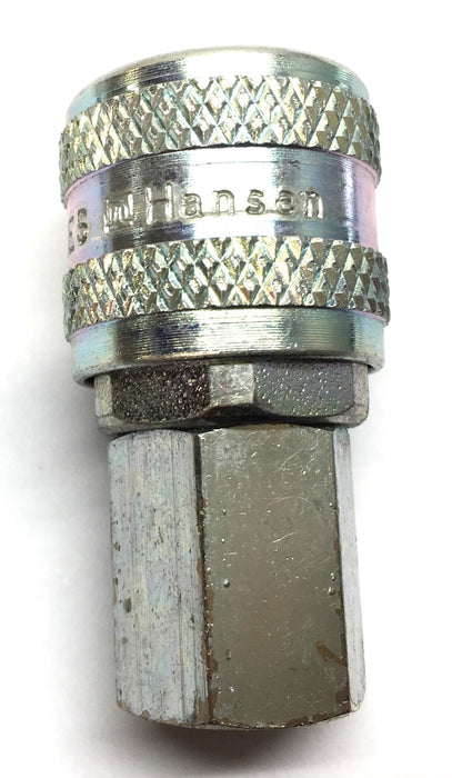 Hansen Series 210 Quick Connect 1/2-20" Steel Coupler [Lot of 3] 212994 NOS