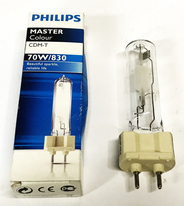 Philips CDM-T 70W/830 G12 Light Bulb [Lot of 2] NOS
