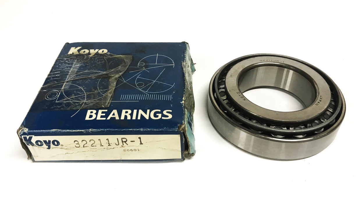 Koyo Tapered Roller Bearing Cone and Cup 32211JR-1 NOS