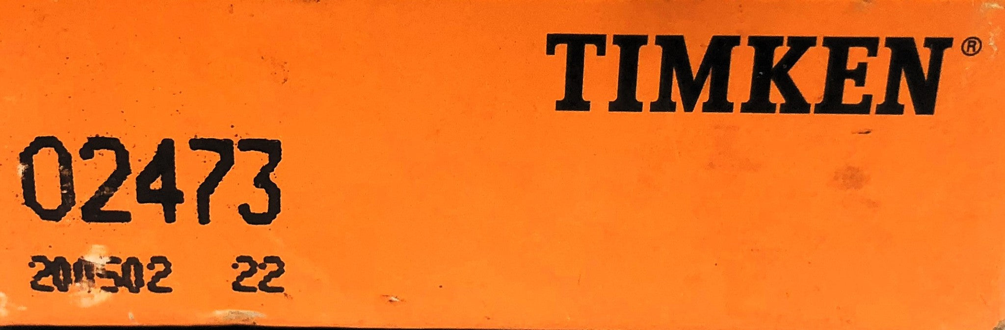 Timken Tapered Roller Bearing Cone 02473 [Lot of 2] NOS