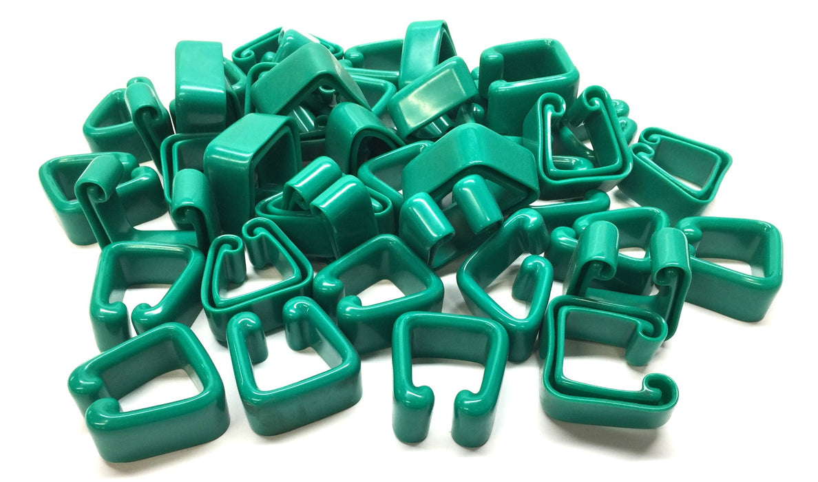 Hydra-Flex Green Plastic Safety End-Cap UC158VE-GRN [Lot of 40] NOS