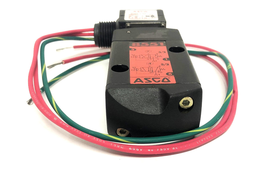 ASCO CATS 4B 120/60 3/4 Way NEMA 4 Solenoid WT8551A1MS NOS