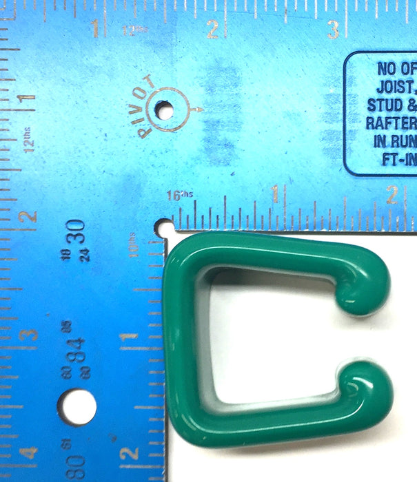 Hydra-Flex Green Plastic Safety End-Cap UC158VE-GRN [Lot of 40] NOS