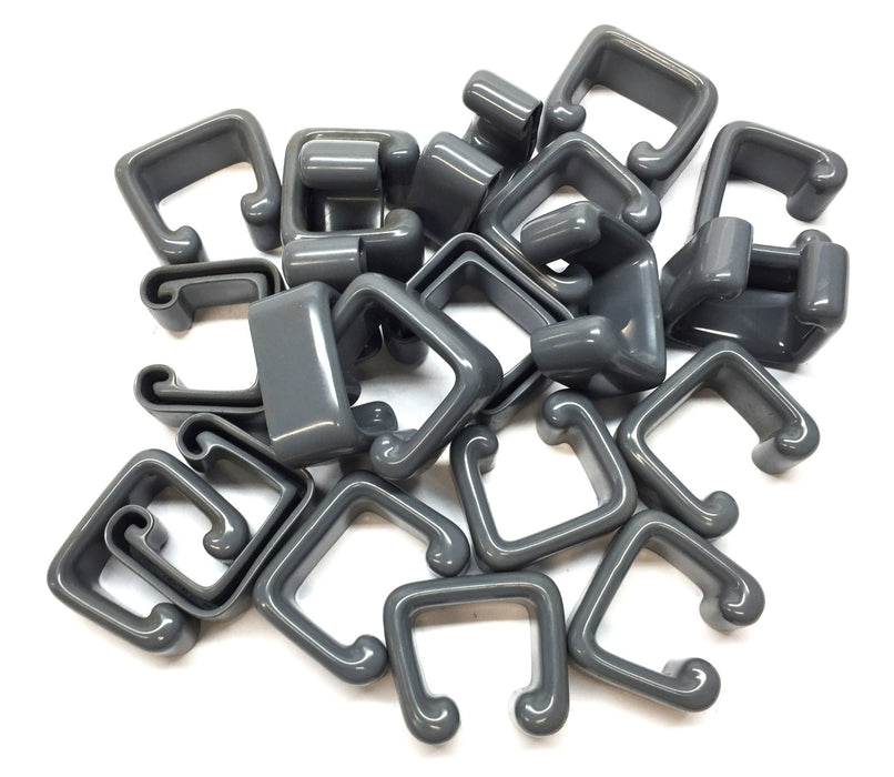 Hydra-Flex Gray Plastic Safety End-Cap UC138VE-GRY [Lot of 20] NOS