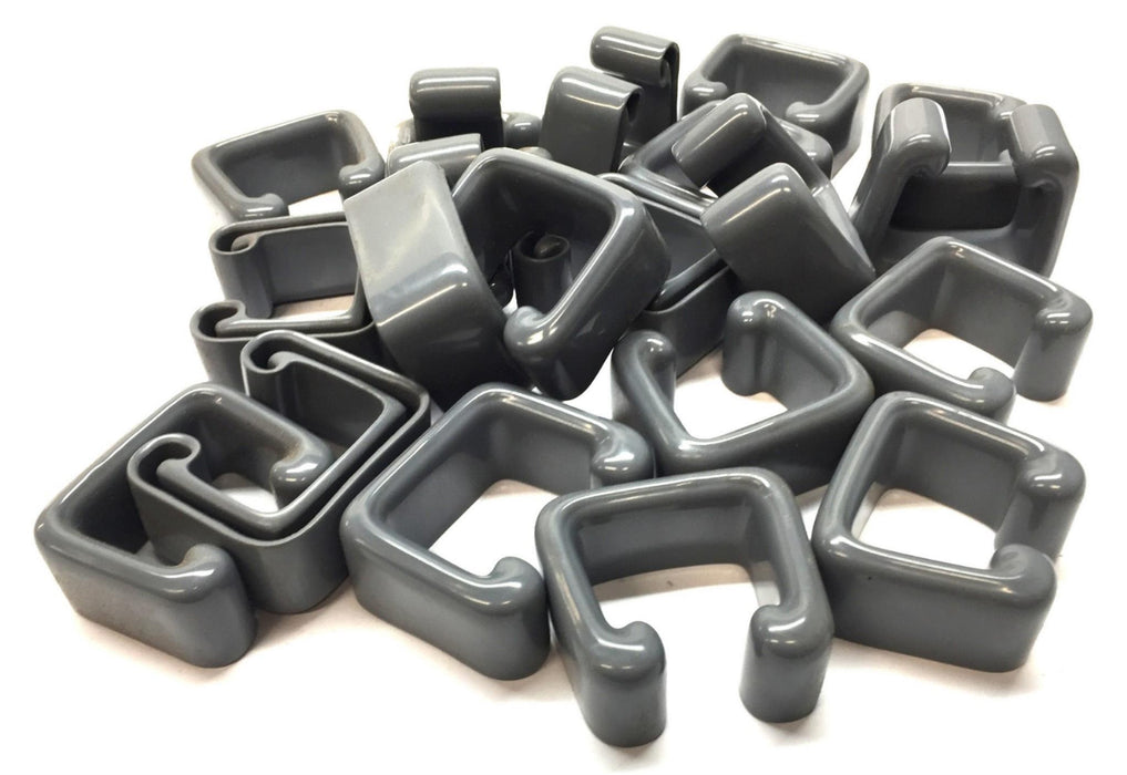 Hydra-Flex Gray Plastic Safety End-Cap UC138VE-GRY [Lot of 20] NOS