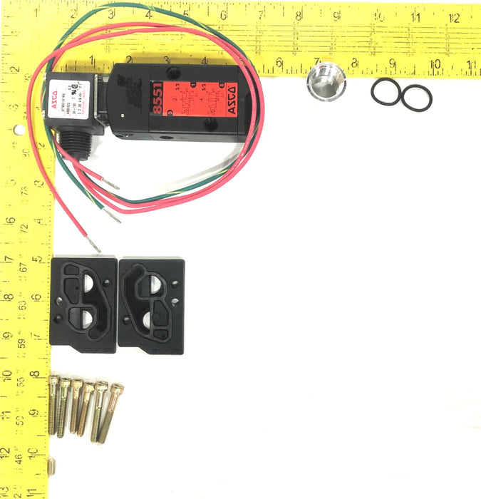 ASCO CATS 4B 120/60 3/4 Way NEMA 4 Solenoid WT8551A1MS NOS