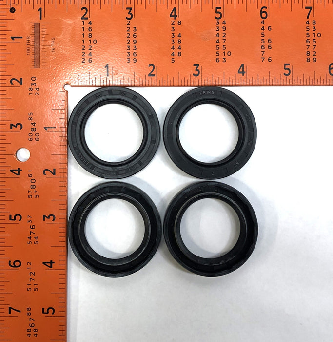 Metric Seal Low Pressure Double Lip Rubber Cover Oil Seal 35527TC [Lot of 4] NOS