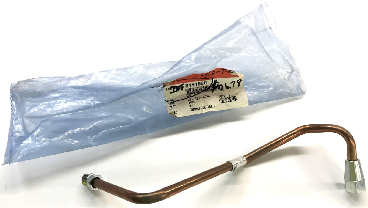 Cummins Fuel Drain Tube 3161620 NOS