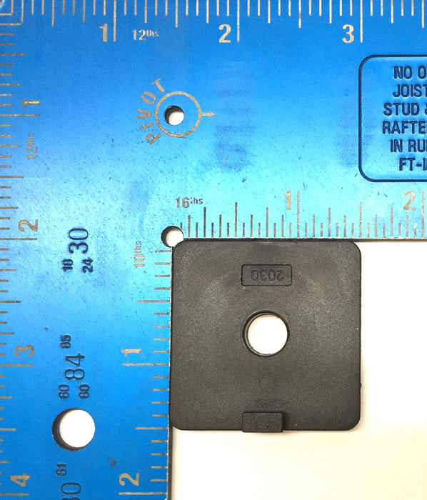 8020.net Plastic Flanged End Cap Plate Set (2pcs) 260-248-8030 [Lot of 8] NOS
