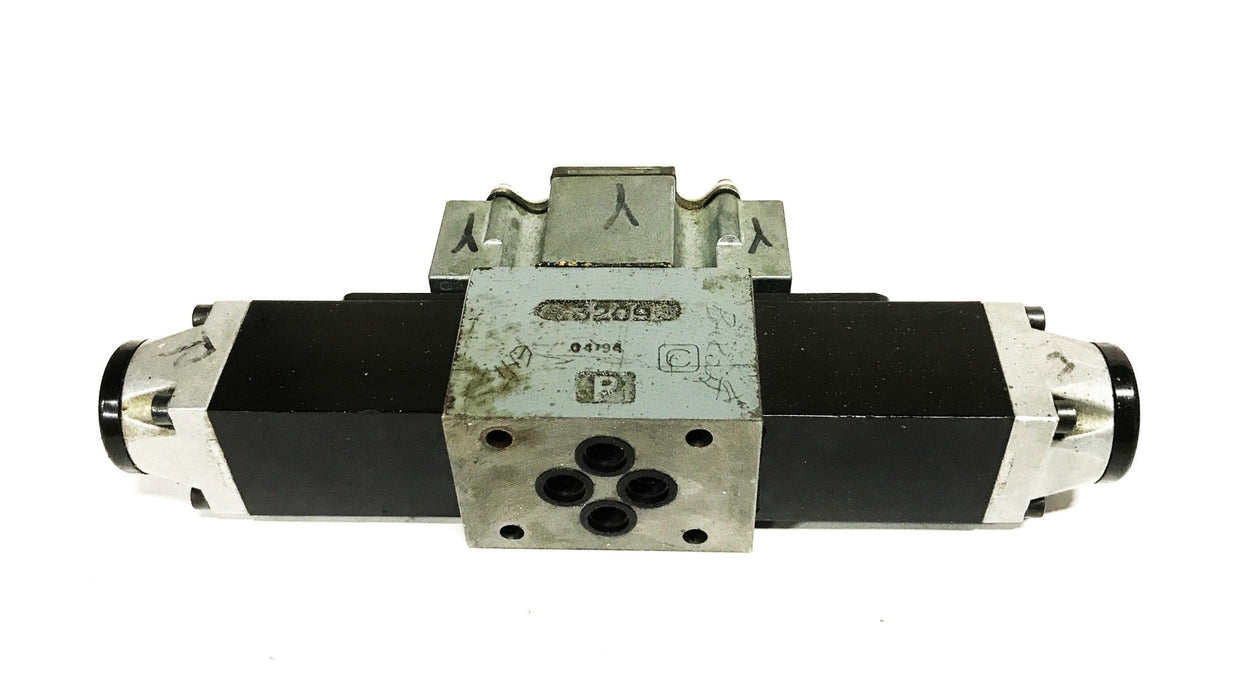 Rexroth Directional Solenoid Valve Assembly 4WE6E52/AW110-50/60N9DA USED