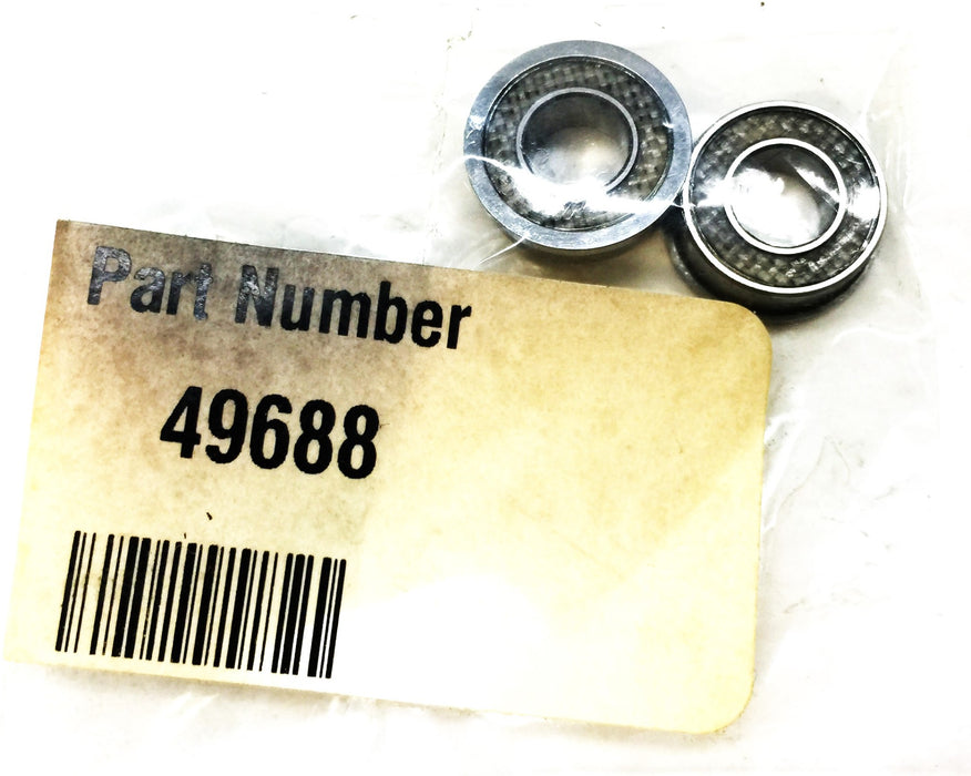 Zebra Sealed Flange Bearing Set (2pcs) 49688 [Lot of 3] NOS