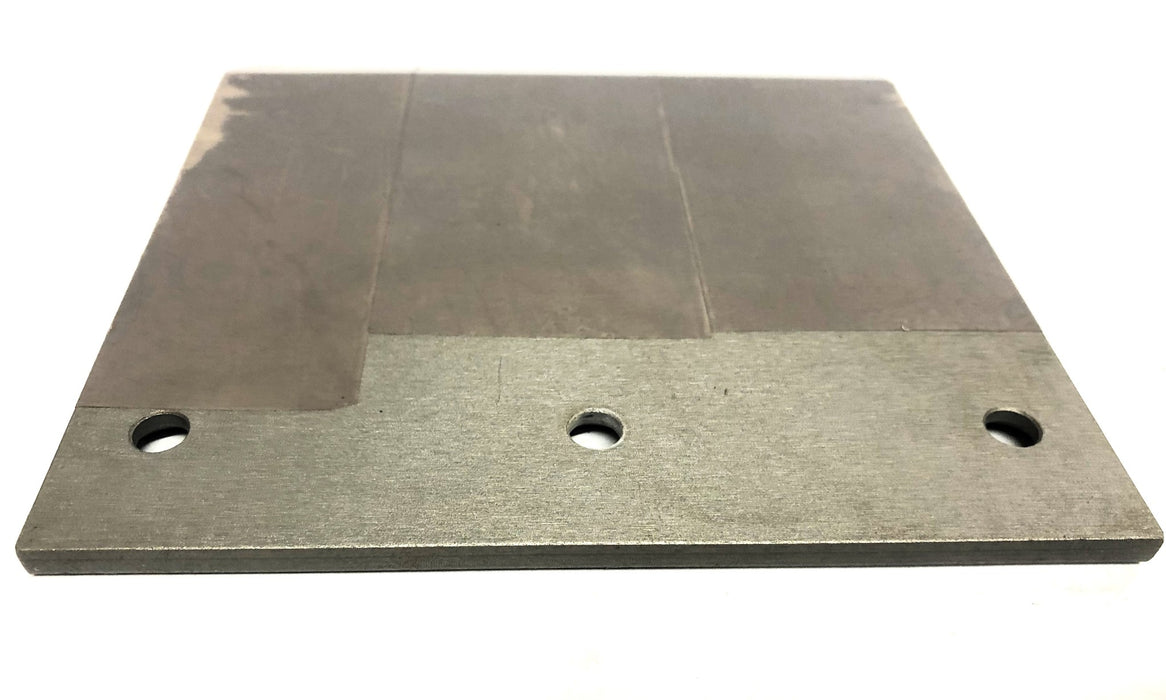 Unbranded 0.25 Inch Width Peel Plate 5.47X5.43 Inch OAL USED