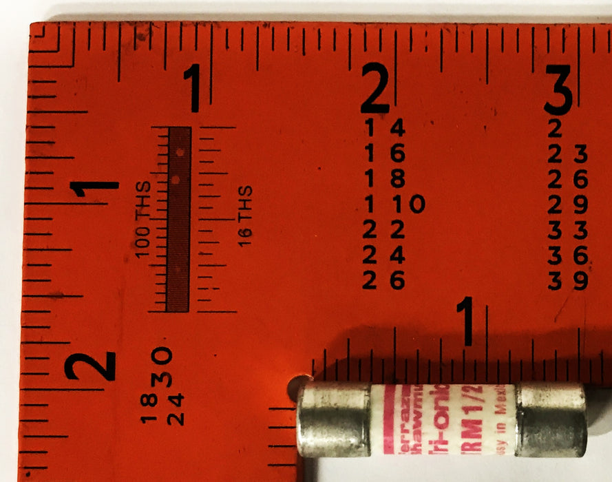 Ferraz Shawmut 1/2 Amp 250 Volt Time Delay Midget Fuse TRM1/2 [Lot of 10] NOS