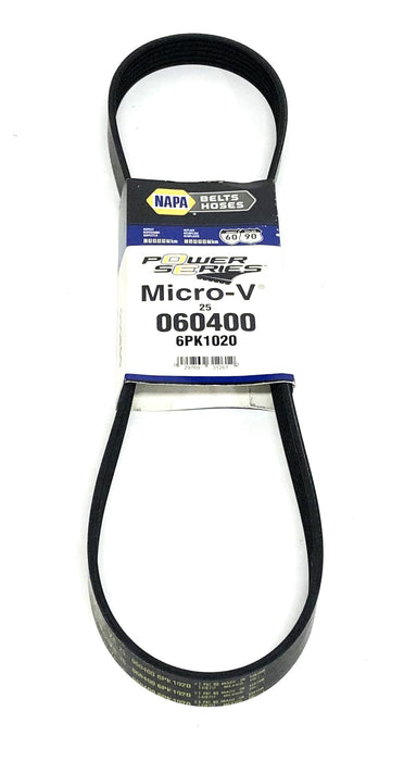 NAPA Power Series Micro-V 25 V-Belt 6PK1020 (060400) NOS