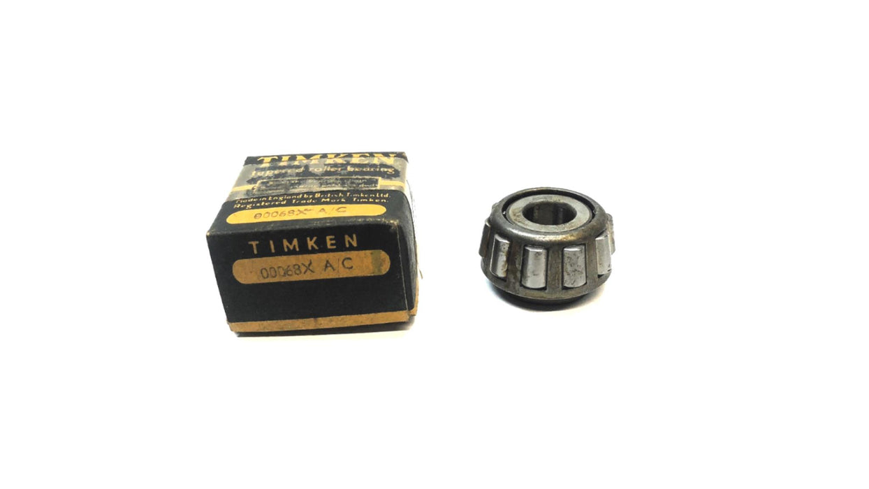 Timken Tapered Roller Bearing Cone 00068X NOS