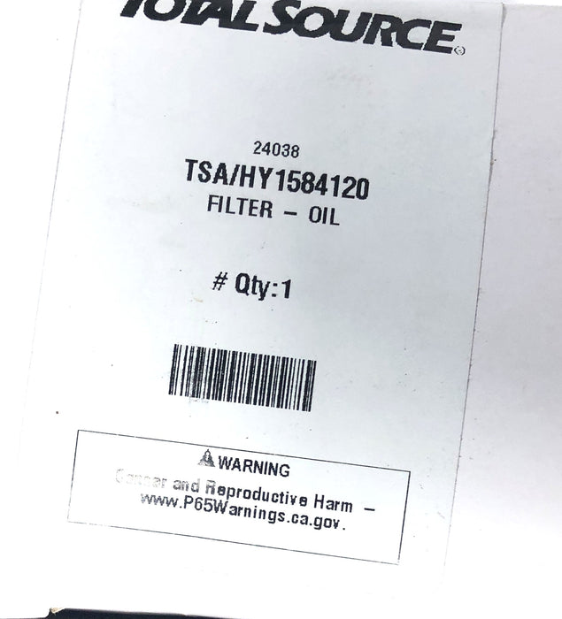 Total Source Oil Filter For Hyster HY1584120 (83-756) [Lot of 3] NOS
