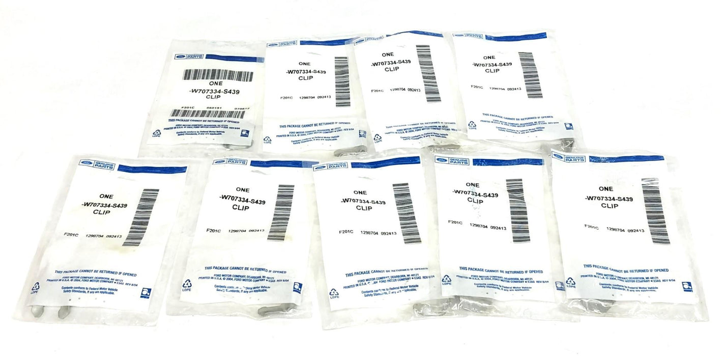 Ford Hose Clip W707334-S439 [Lot of 5] NOS