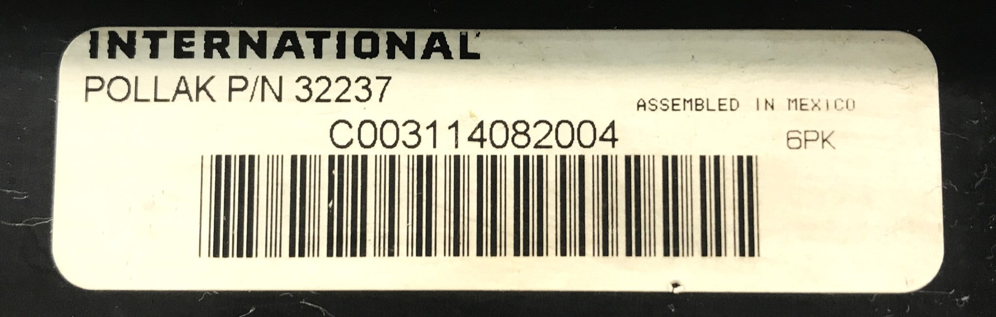 International Switch Panel Assembly 32237 NOS