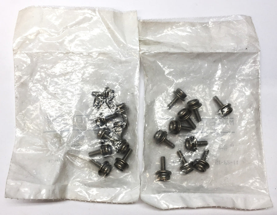 McMaster-Carr 8-32 X 1/2" SS Screw Stud Pack (10pcs) 705816 [Lot of 2] NOS