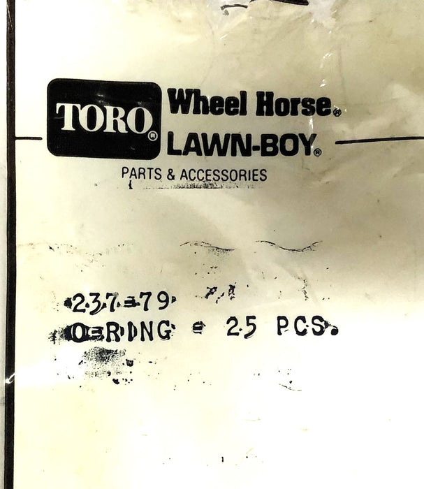 Toro Wheel House Lawn Boy O-Ring 237-79 [Lot of 10] NOS