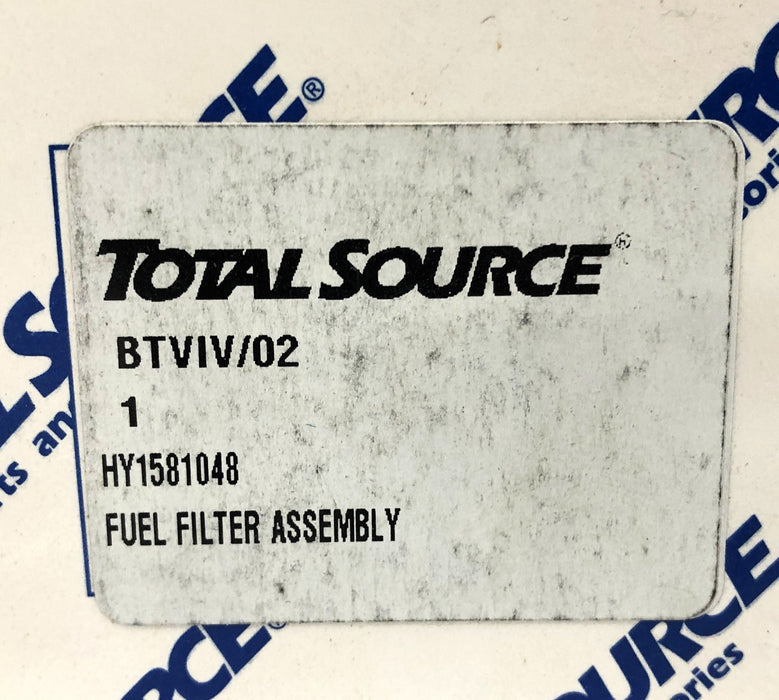 Total Source Fuel Filter Assembly For Hyster Forklift HY1581048 NOS