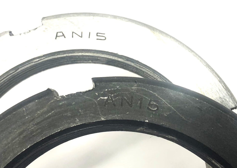 Unbranded Lock Nut AN15 [Lot of 2] NOS