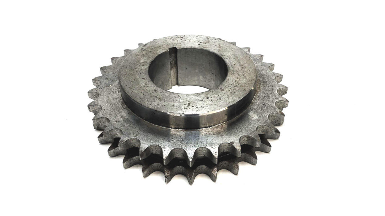 Unbranded 30 teeth Double Row Keywayed Sprocket NK60-2B30 NOS