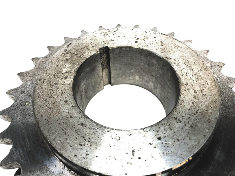 Unbranded 30 teeth Double Row Keywayed Sprocket NK60-2B30 NOS