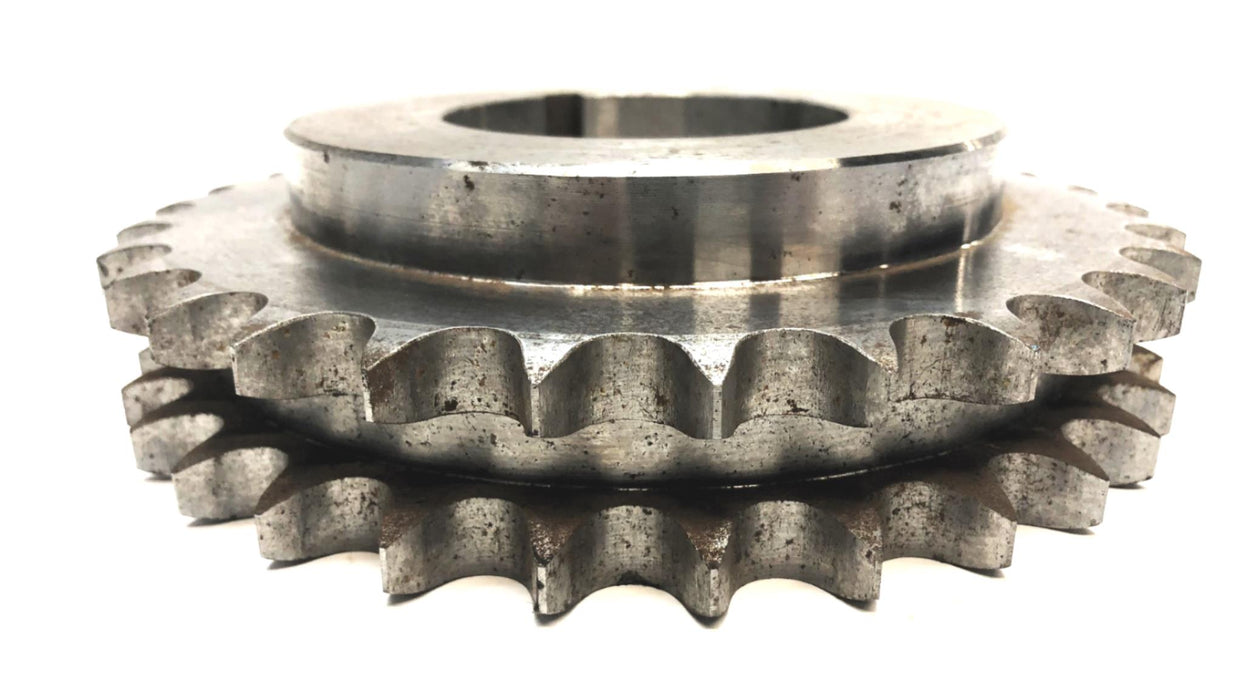 Unbranded 30 teeth Double Row Keywayed Sprocket NK60-2B30 NOS