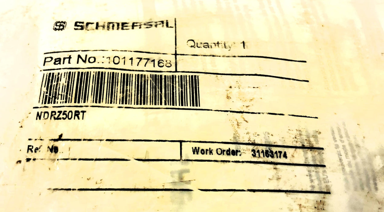 Schmersal E-Stop Red Mushroom Button Assembly (Missing Base) 101177168 NOS