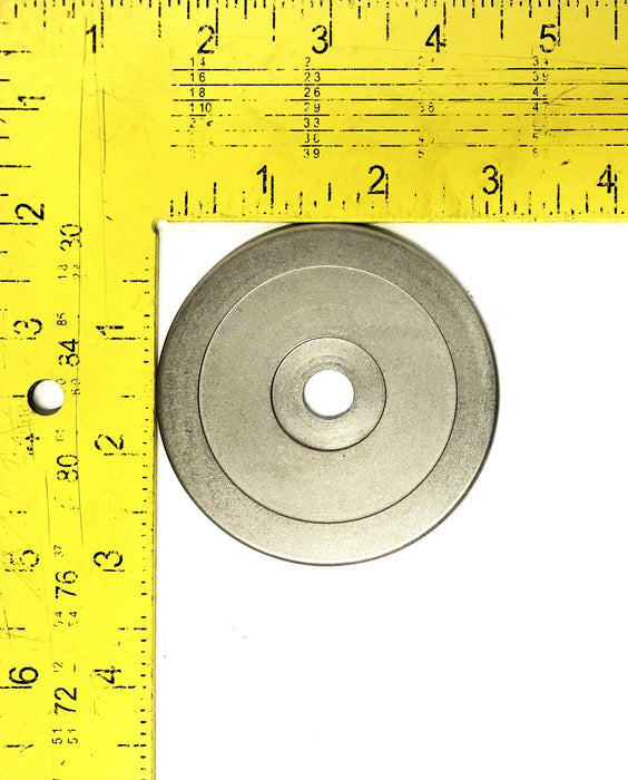 Unbranded 2.99 Inch OD 0.43 Inch ID Disc Plate .122 [Lot of 5] NOS