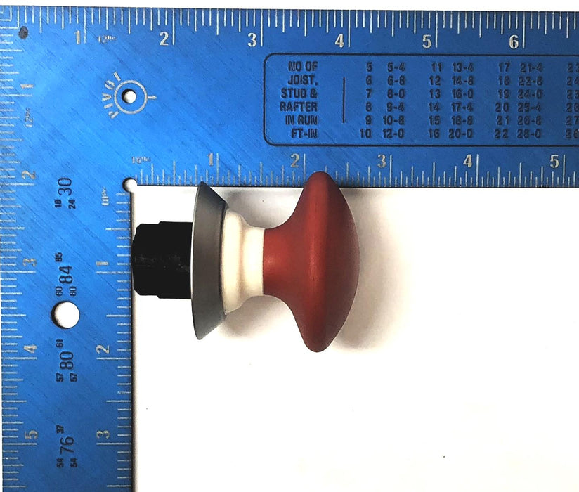 Schmersal E-Stop Red Mushroom Button Assembly (Missing Base) 101177168 NOS