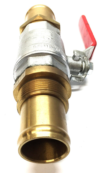 APM 1-1/4" Ball Valve with Brass Inlet/Outlet PN30 (10698044) USED