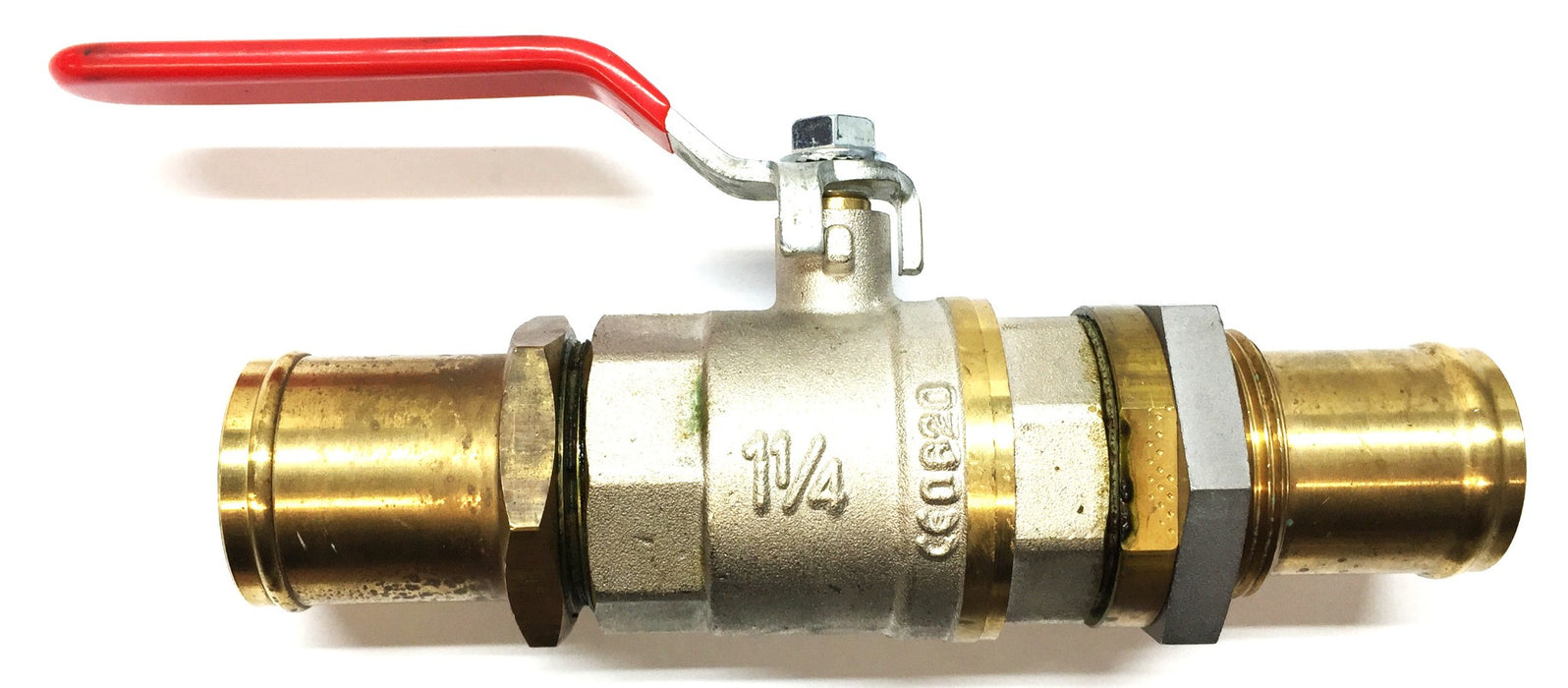 APM 1-1/4" Ball Valve with Brass Inlet/Outlet PN30 (10698044) NOS