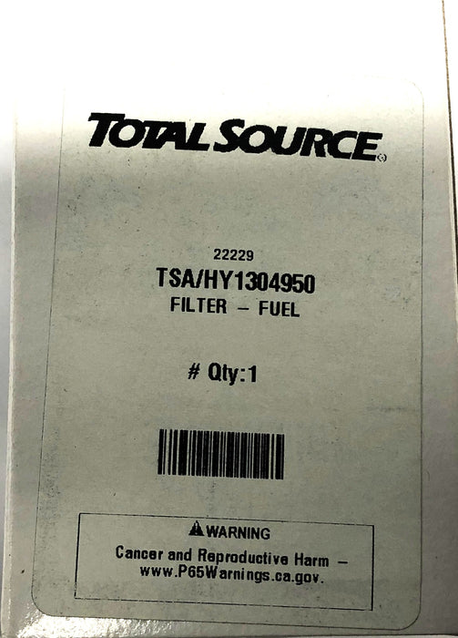 Total Source Fuel Filter For Hyster Forklift HY1304950 [Lot of 2] NOS