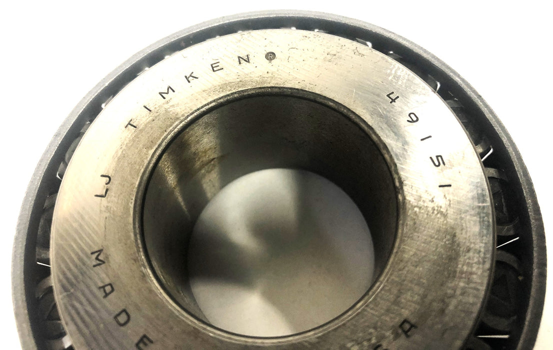 Timken LJ Tapered Roller Bearing Cone 49151 NOS