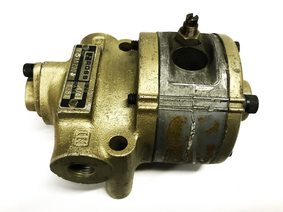 Ross Inline Pneumatic Poppet Valve 2751A2003 USED