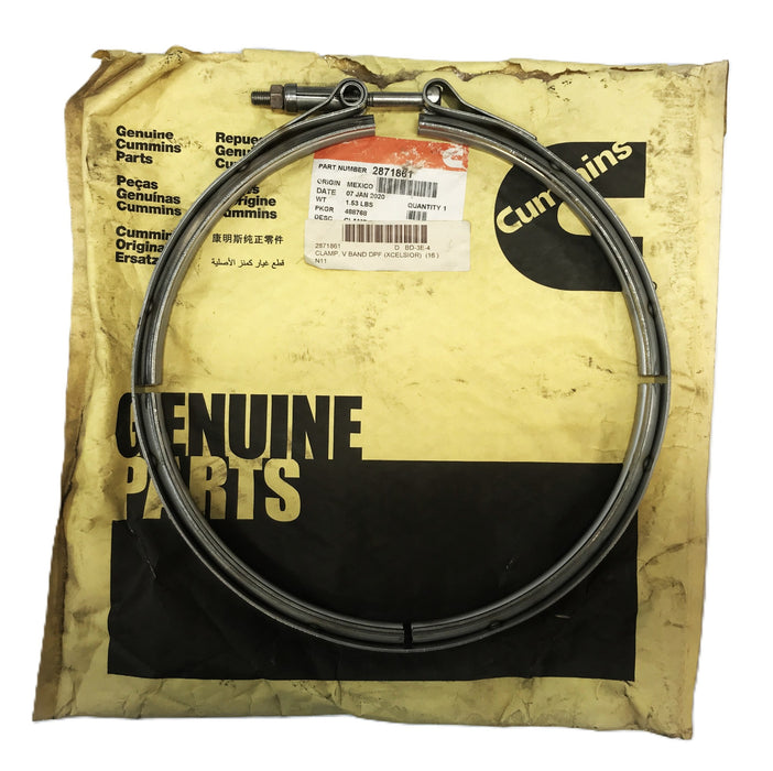 Cummins V-Band Clamp 2871861 [Lot of 3] NOS