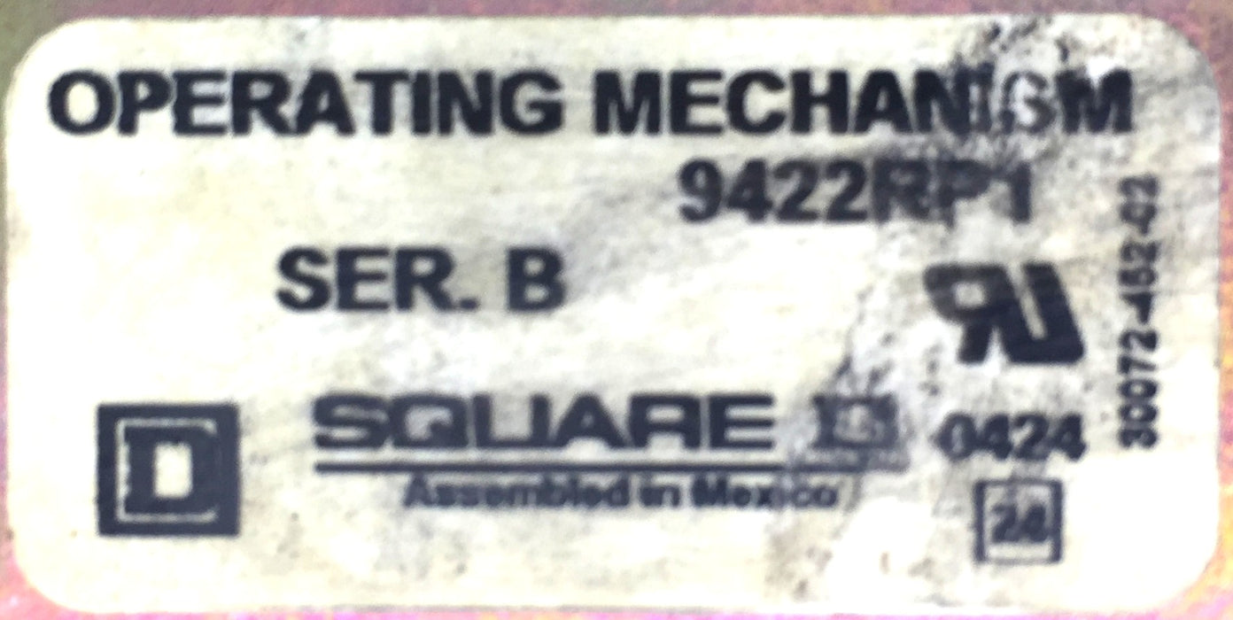 SquareD Flange/Bracket Mount Operating Mechanism 9422RP1 NOS