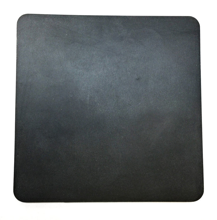 Unbranded 4"x4"x1/16" Single-Sided Adhesive Peel-Back Rubber Square [Lot of 6]