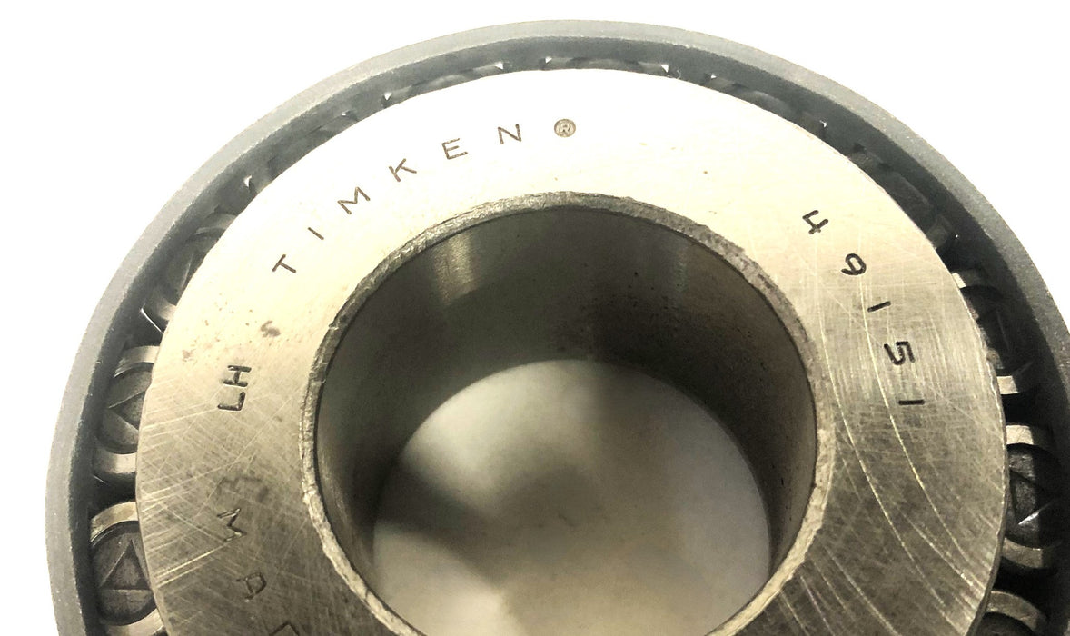 Timken LH Tapered Roller Bearing Cone 49151 NOS