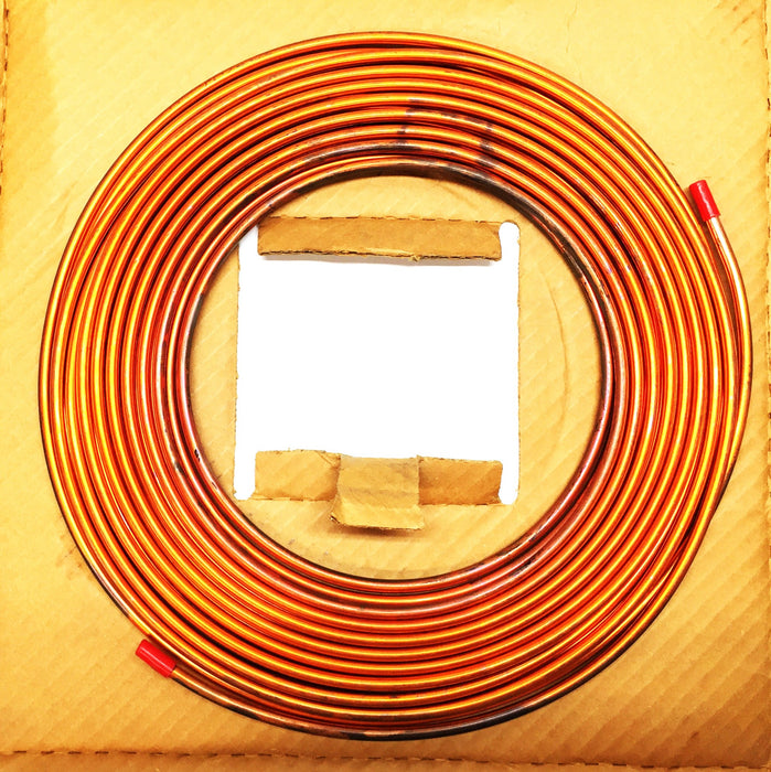 Reading 1/4” REF 50' Soft Copper Refrigeration Tubing 072199 NOS