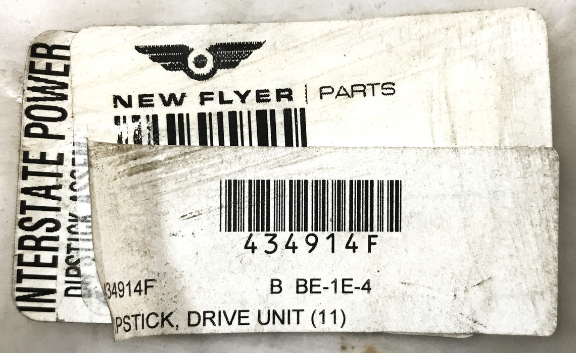 New Flyer Drive Unit Dipstick 434914F NOS
