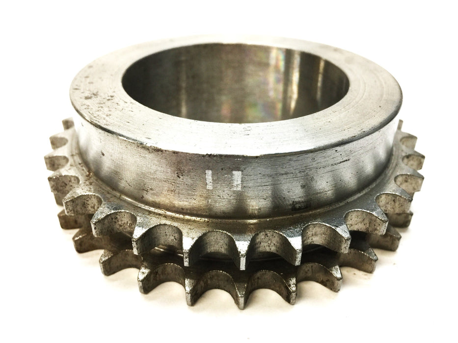 The Linn Gear Co. Stainless Steel Double Row Industrial Sprocket 2032 30 NOS