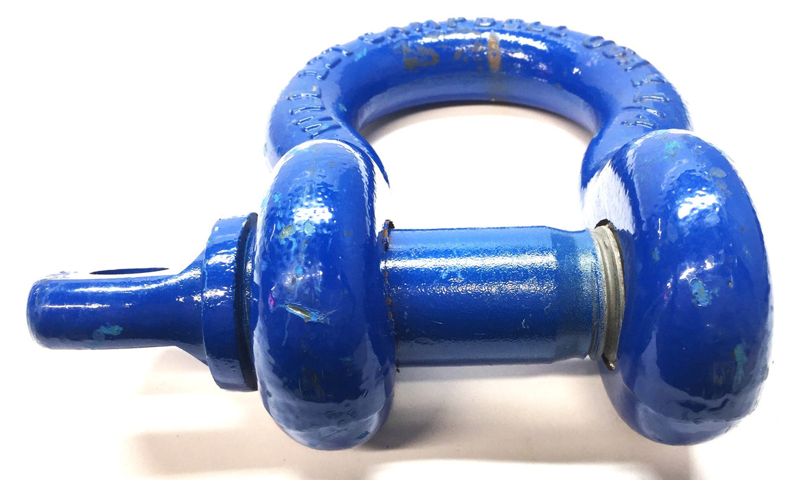 Campbell 1-1/4" Blue 12-Ton Screw Pin Shackle Anchor A4USAHS NOS