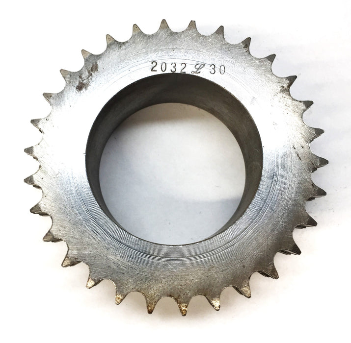 The Linn Gear Co. Stainless Steel Double Row Industrial Sprocket 2032 30 NOS