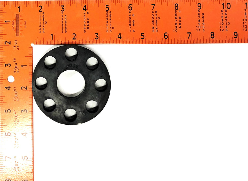 Unbranded Flexible Coupling Disc 3.40 Inch OD 1.23 Inch ID AU15 NOS